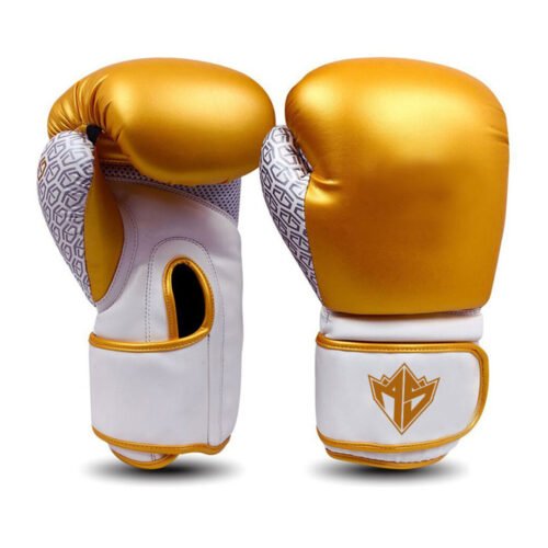 Boxing Gloves 16Oz Golden Color