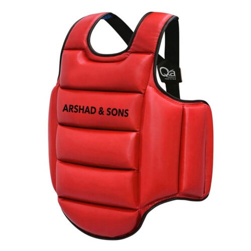 Chest Guard Boxing in Red Color