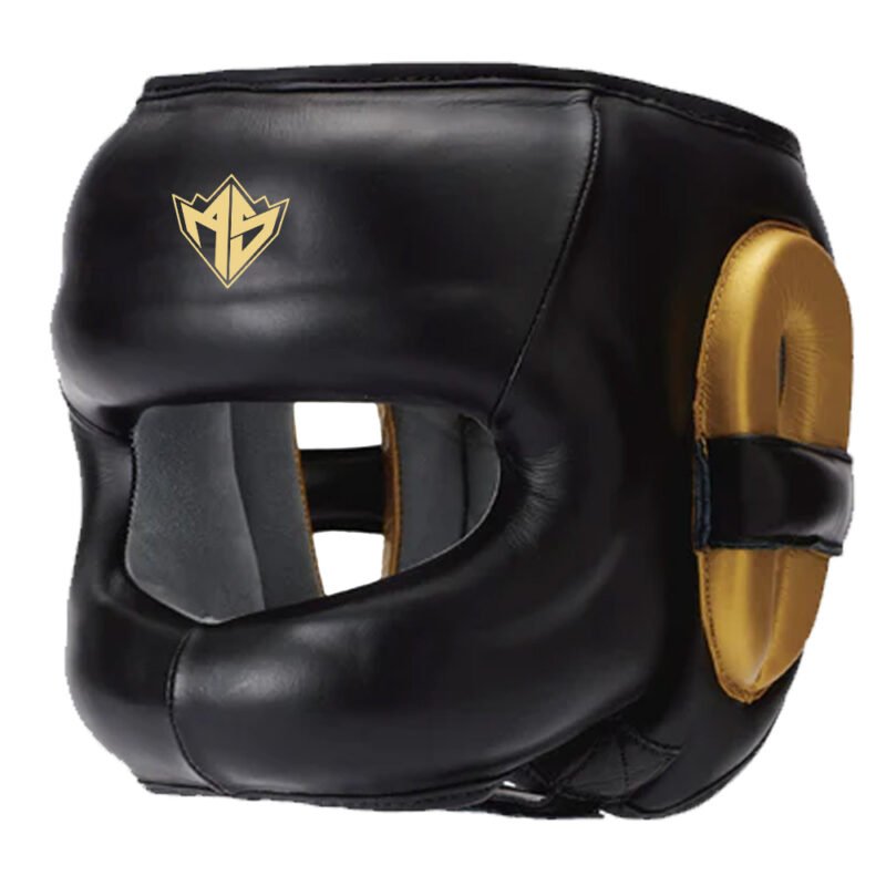 Boxing Leather Sparring Headgear