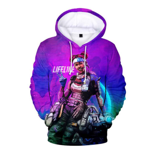 Hoodie for Men and Women Hooded Sweatshirt 3D Tie Dye Pullover Long Sleeve Crewneck Tops with Pockets