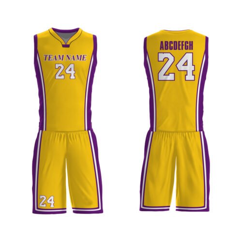 Best jersey uniform basketball design for Adult & Kid Personalized Stitched Team Name Number Logo