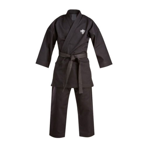 Karate Gi 8 oz Lightweight Uniform with Belt Soft Poly Cotton Blend Fabric for Martial Arts Beginner Training Suit