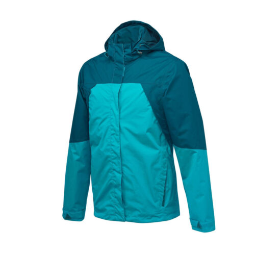 Mens Moss Hooded Waterproof Windproof Raincoat Jacket