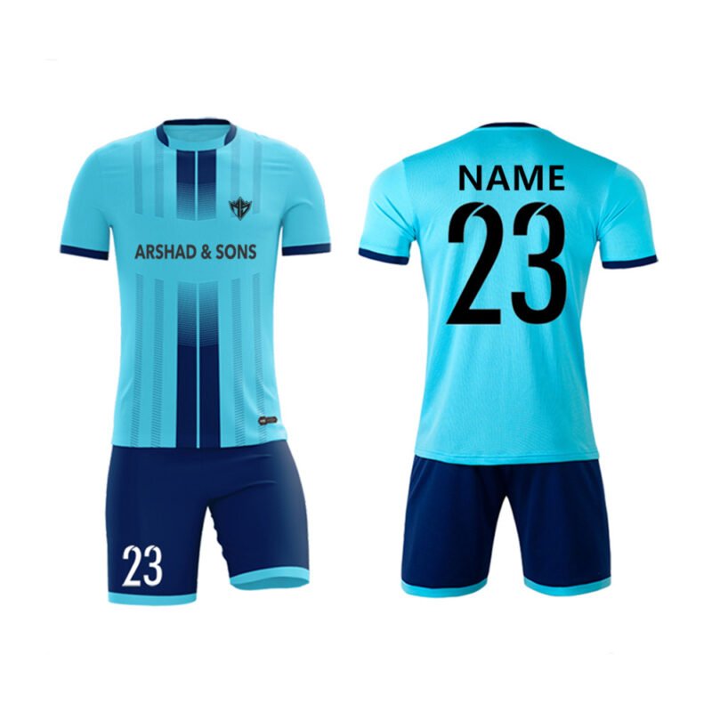 Custom Soccer Uniform Kits Sets for Boys and Girls, Soccer Jersey and Shorts for Kids and Adults