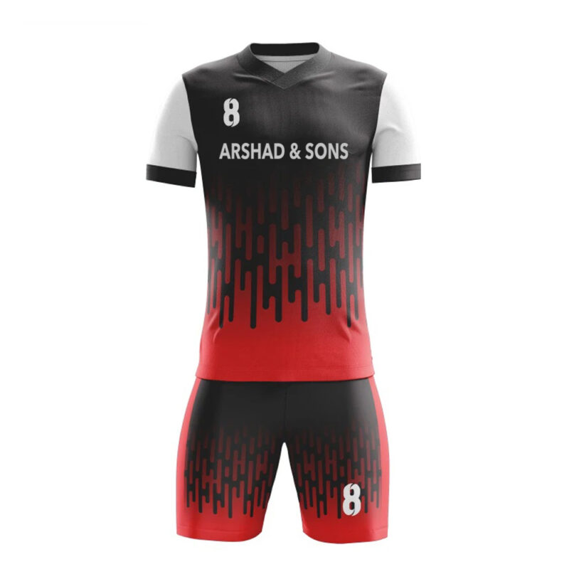 Custom Soccer Uniform Kits Sets for Boys and Girls, Soccer Jersey and Shorts for Kids and Adults
