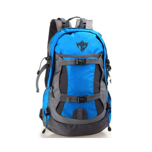 37 Litre Blue & Grey Travel Backpack